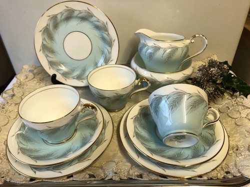 Aynsley bone china blue - bone,