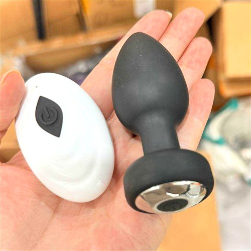 Remote control anal butt plug - anal,