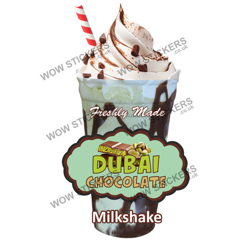 Ice cream van - sticker, dubai