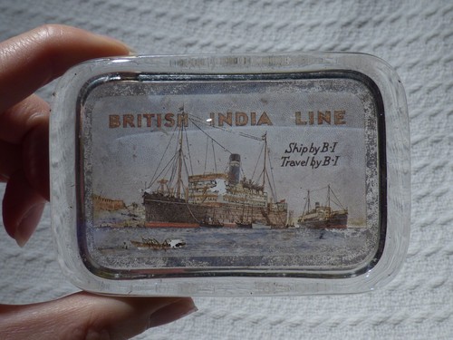Antique british india - india, line
