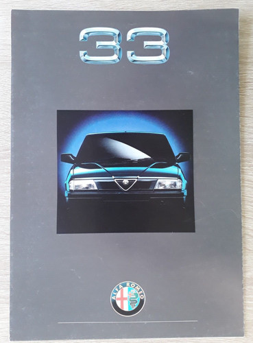 Alfa romeo brochure 1990 - alfa, 33