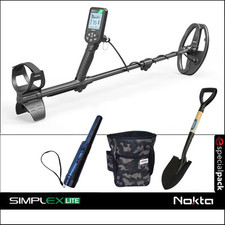 METAL DETECTOR SIMPLEX LITE NOKTA PINPOINTER PALA DRAPER MARSUPIO EMPOTEC