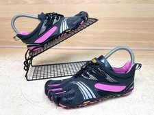 Vibram Five Fingers KMD Sport LS Womens Size 37 Uk 4 Black & Pink Toe Shoes