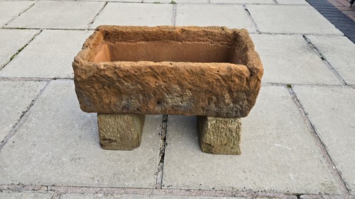 Artificial stone garden trough - artificial,