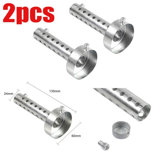 New long motorcycle exhaust - long,