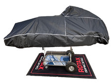 Black Gmax Storm Waterproof Kart Storage Protection Cover | Tony Kart Rotax OTK