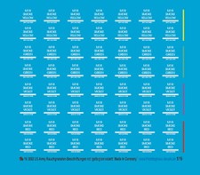 Peddinghaus Decals 1/16 3682 US Army Smoke Grenade Markings Red-Yellow-Green