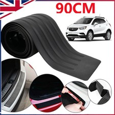 Car Rear Boot Bumper Sill Body Guard Protector Rubber Plate Trim Strip Cover