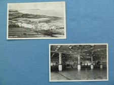 TWO REAL PHOTO POSTCARDS OF