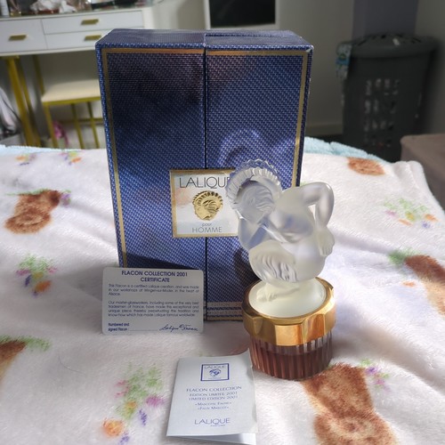 Lalique faun flacon - lalique,