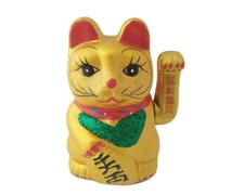 BRAND NEW Ceramics Gold Maneki