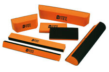 Power-Tec 7 Piece Hand Sanding Block Set Mixed Sizes Shapes & Angles Hook & Loop