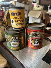 Three Vintage Advertising Tins