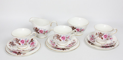 Vintage queen anne pink rose - anne,
