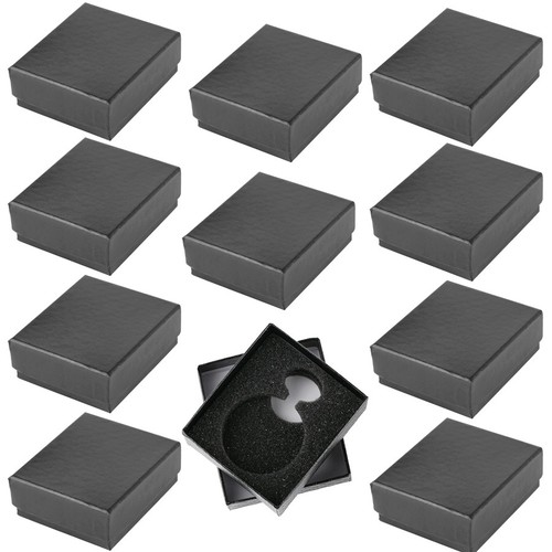 10pcs black pocket watch - black,