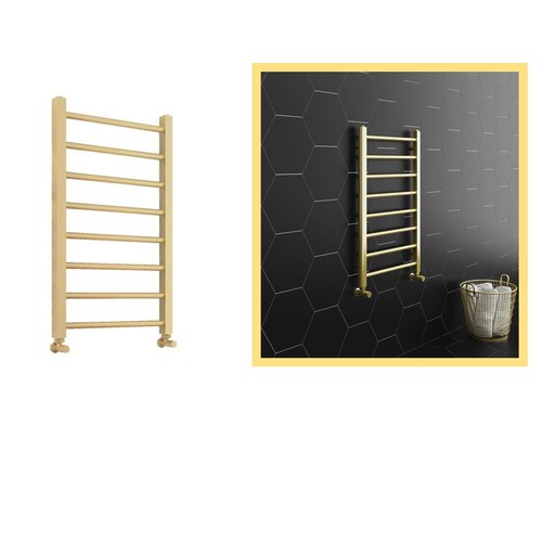 800 500mm brushed brass - x,