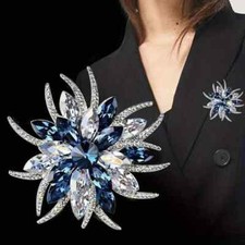 Luxury Flower Brooch Women's