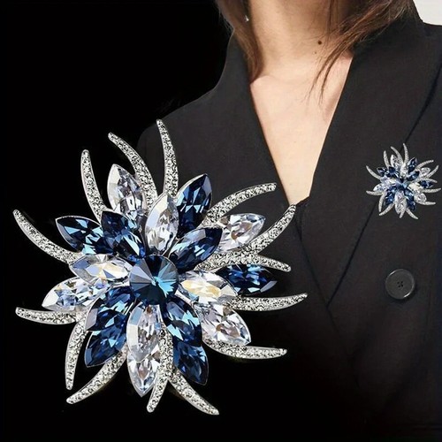 Luxury flower brooch women - flower, women's