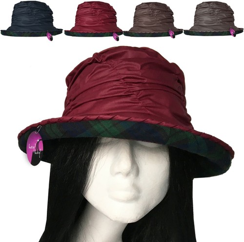 Wax rain hat - hat, waxed