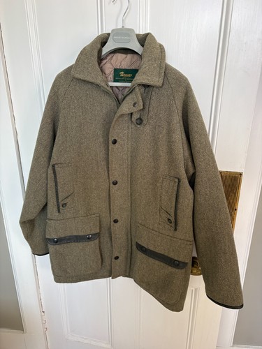 Beaver tweed coat mens - beaver, 44