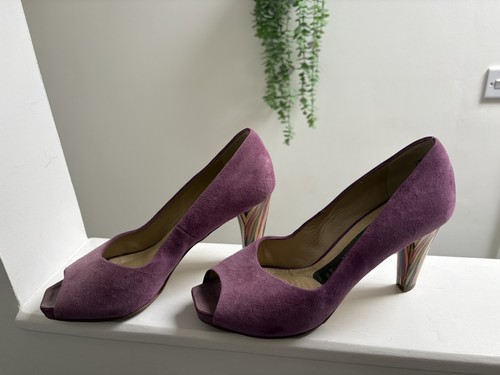 Women purple suede peter - purple,