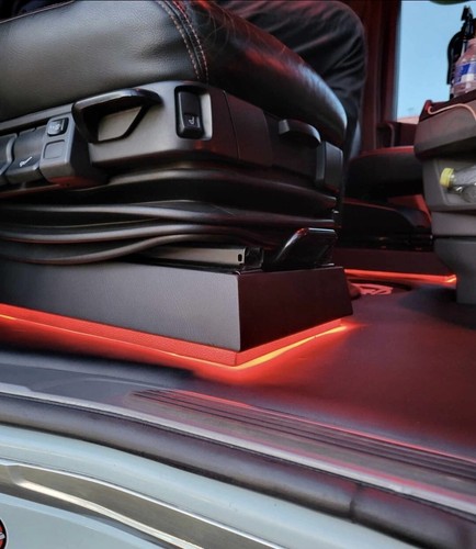 Scania led seat bases covers - scania,