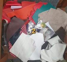  Genuine Leather Offcuts Scrap