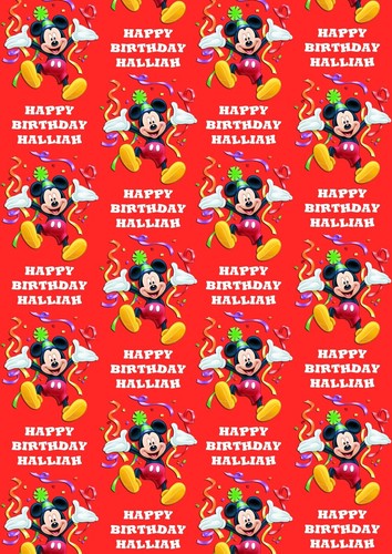 Mickey mouse personalised - mickey,