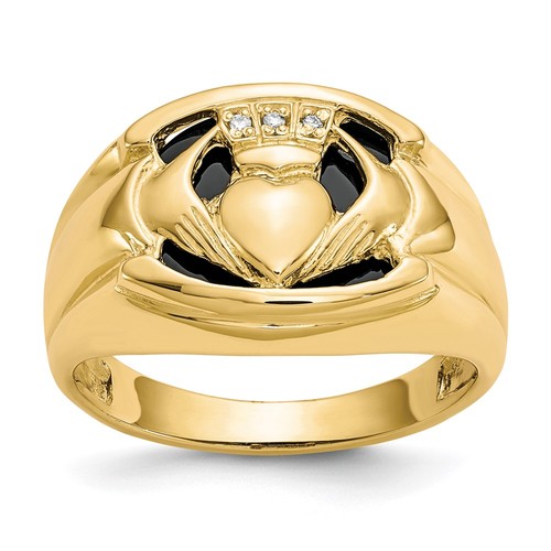 10k yellow gold - yellow, diamond
