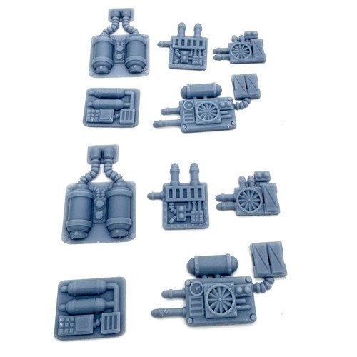 Resin 28mm sci wall - sci, fi