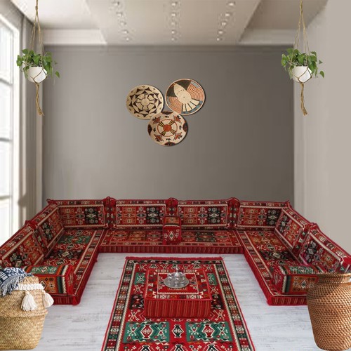 Sectional sofa shaped arabic - shaped,