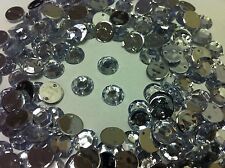 200 Faceted CLEAR Rhinestones