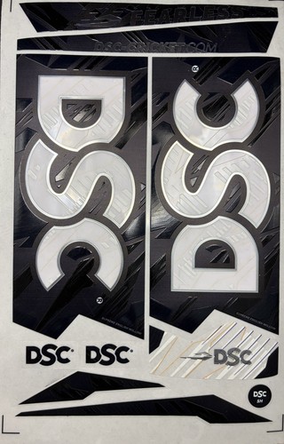 Dsc cricket bat stickers - dsc,