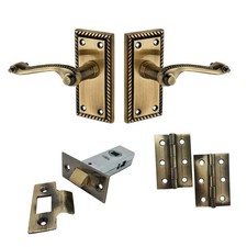 Georgian Scroll Lever Door