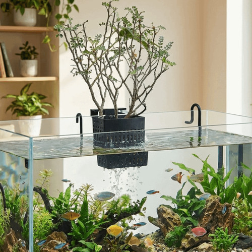 Wall hanging aquarium - hanging,
