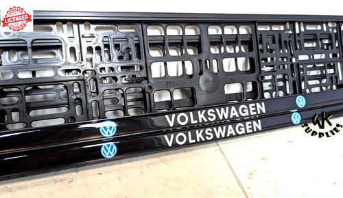 Car number plate - plate, frame