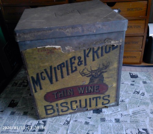 Large vintage old mcvitie - large,