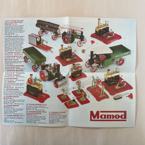 Mamod toys fold out - toy, steam
