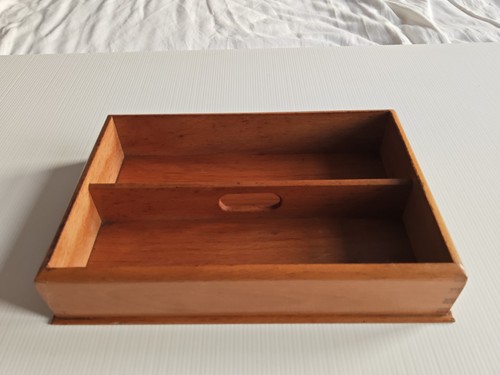 Mid century wooden caddy - century,