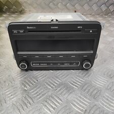 2010 SKODA FABIA MK2 5DR RADIO STEREO CD PLAYER 5J0035161C #1