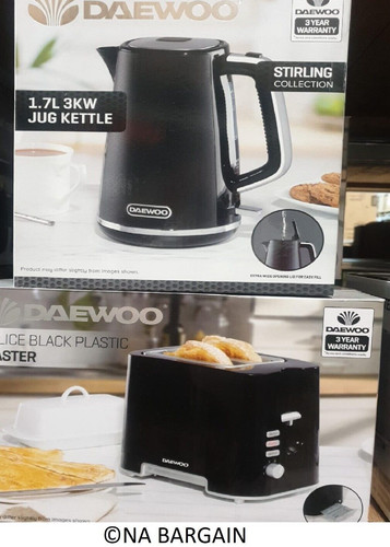 Daewoo stirling jug kettle - stirling, and
