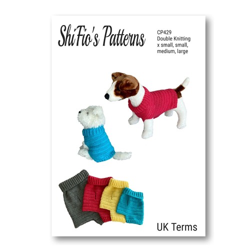 Crochet pattern for dog coat - for,