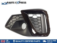 AUDI A4 S4 2019 - 2022 OE S LINE FRONT BUMPER LEFT LH FOG GRILL TRIM