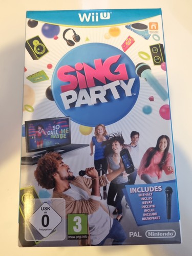 Sing party for - sing, wii