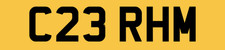 CATERHAM SHORT NUMBER PLATE