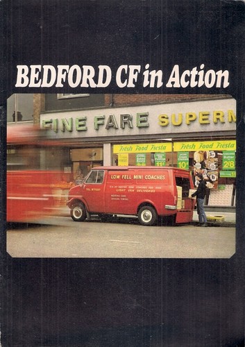 Bedford van action - van, action'
