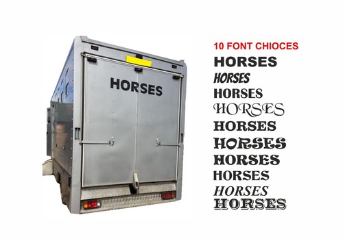 Pair horses decals - decals, /