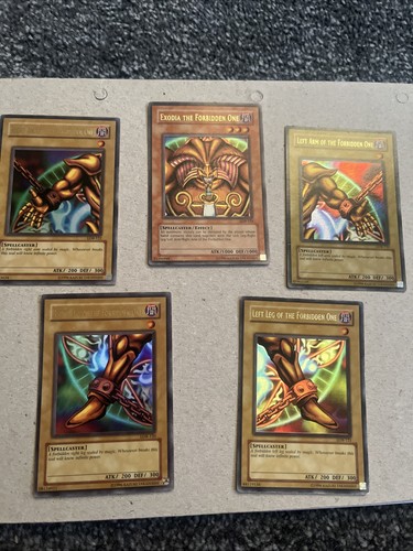 Exodia the forbidden - yu-gi-oh,