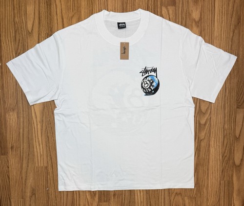 Stussy ball mens white t - 8,
