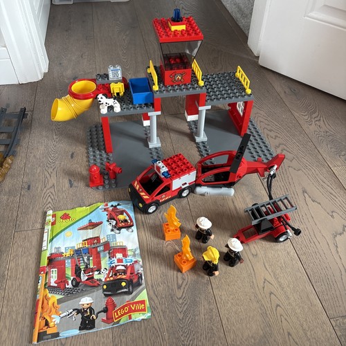Lego duplo fire - fire, station